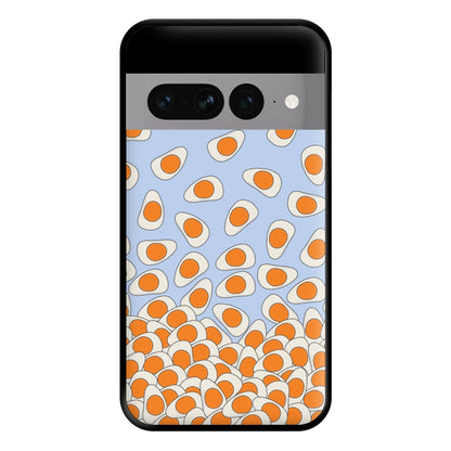 Fried Eggs - Sweets Patterns Phone Case for Google Pixel 7 Pro