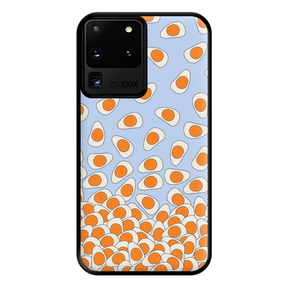 Fried Eggs - Sweets Patterns Phone Case for Galaxy S20 Ultra