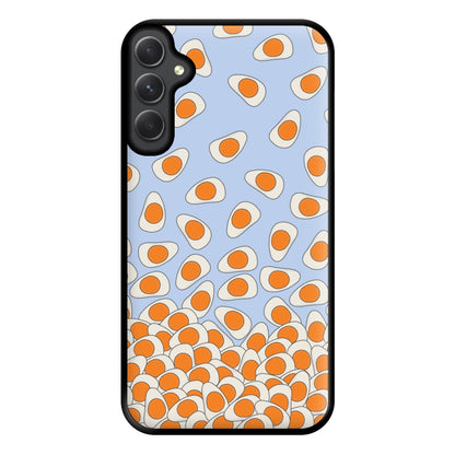 Fried Eggs - Sweets Patterns Phone Case for Galaxy A34