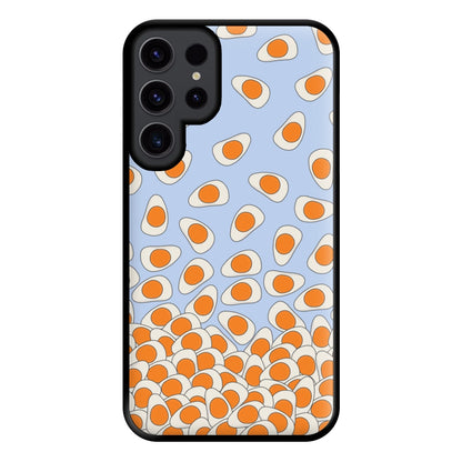 Fried Eggs - Sweets Patterns Phone Case for Galaxy S23 Ultra