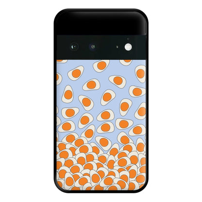 Fried Eggs - Sweets Patterns Phone Case for Google Pixel 6a