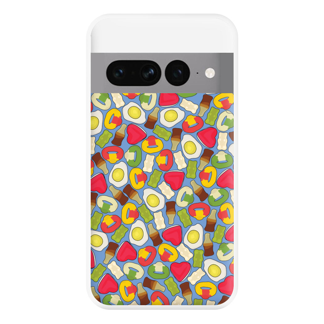 Gummy Sweets - Sweets Patterns Phone Case for Google Pixel 7 Pro