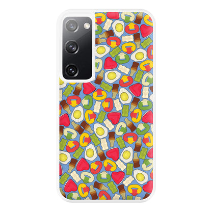 Gummy Sweets - Sweets Patterns Phone Case for Galaxy S20