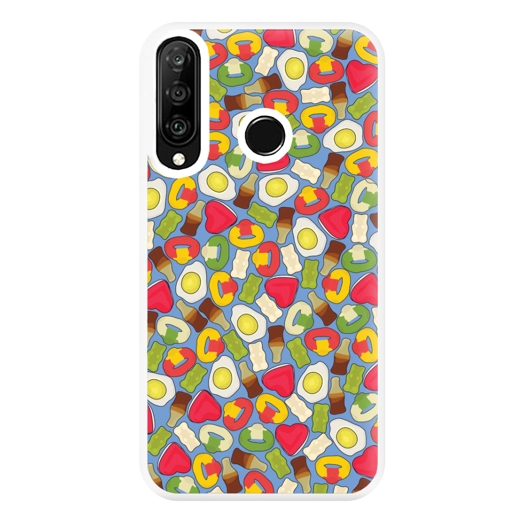 Gummy Sweets - Sweets Patterns Phone Case for Huawei P30 Lite