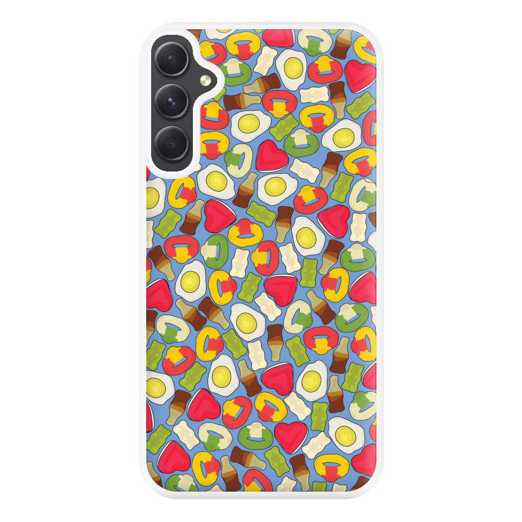 Gummy Sweets - Sweets Patterns Phone Case for Galaxy A54