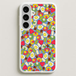 Gummy Sweets - Sweets Patterns Phone Case for Galaxy S25FE