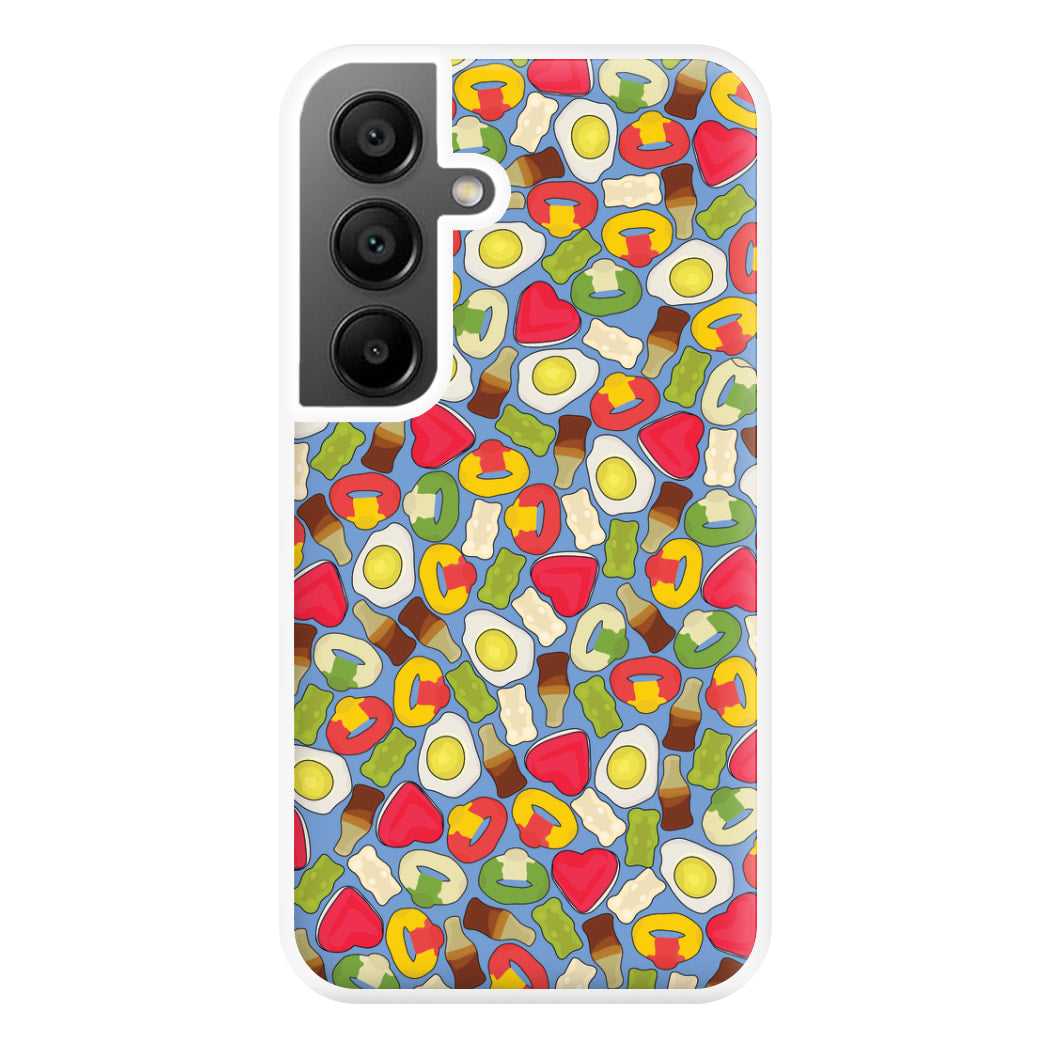 Gummy Sweets - Sweets Patterns Phone Case for Galaxy A55