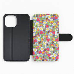 Gummy Sweets - Sweets Patterns Flip Phone Case