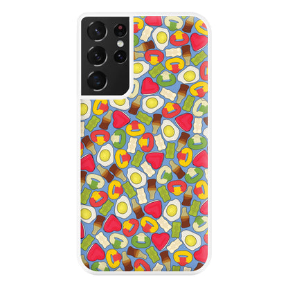 Gummy Sweets - Sweets Patterns Phone Case for Galaxy S21 Ultra