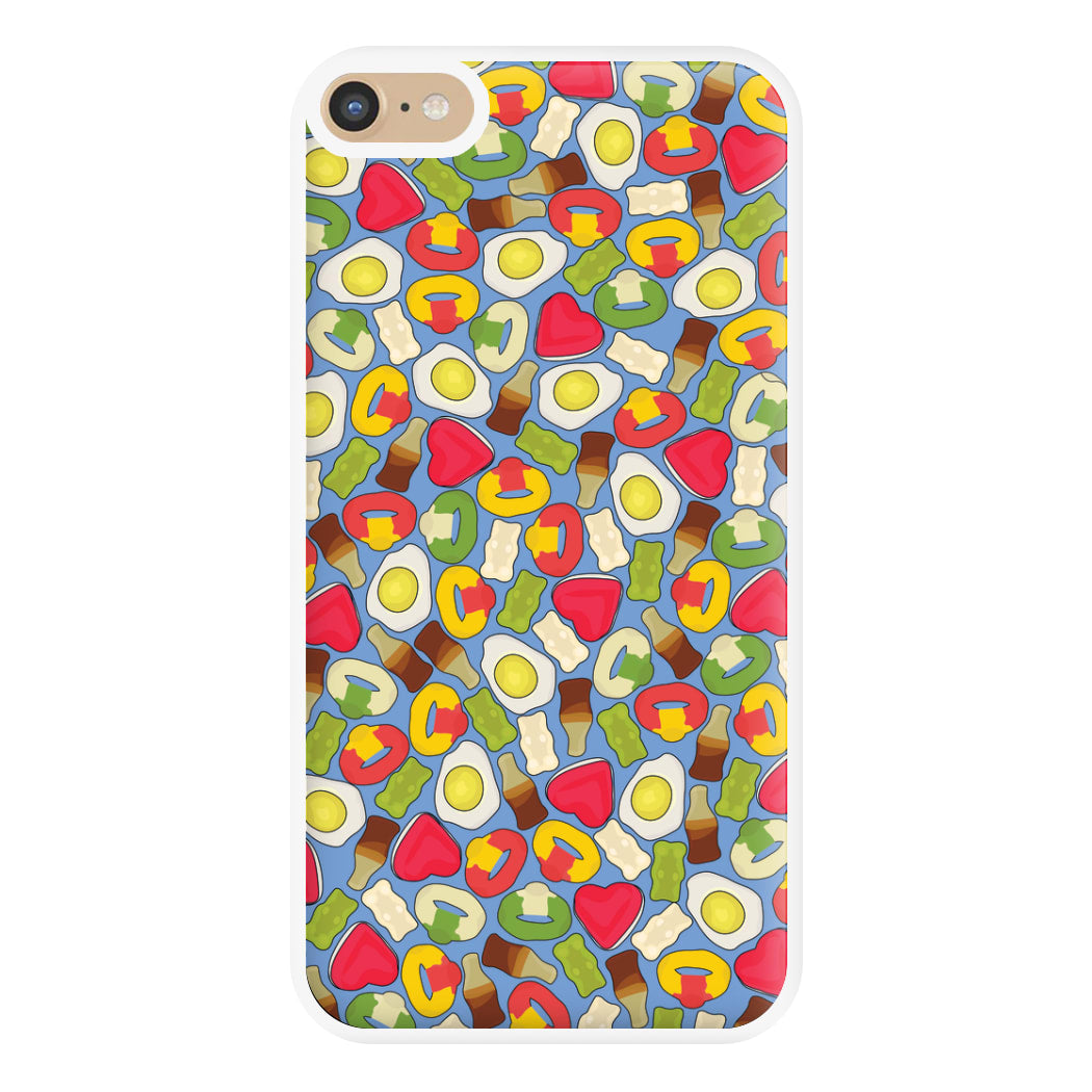 Gummy Sweets - Sweets Patterns Phone Case for iPhone 6 Plus / 7 Plus / 8 Plus