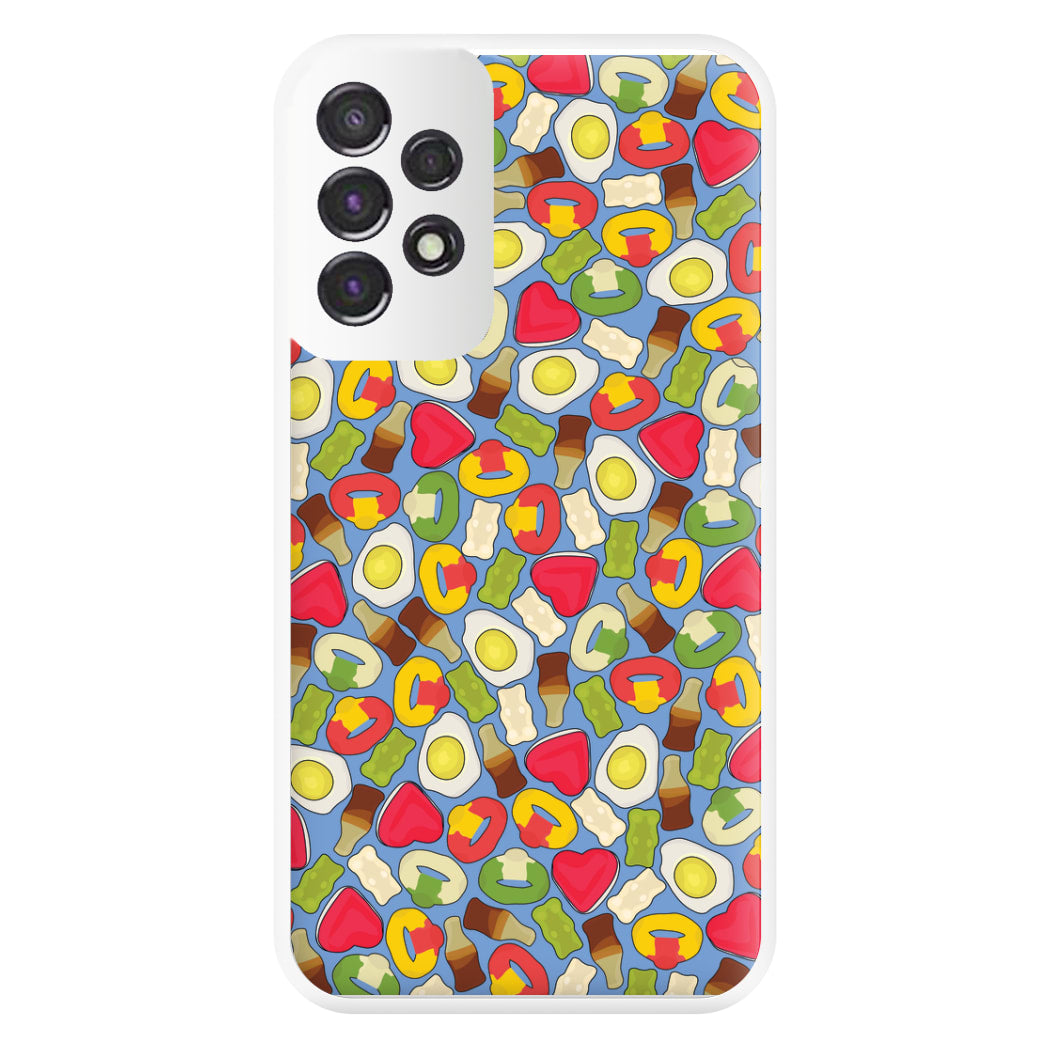 Gummy Sweets - Sweets Patterns Phone Case for Galaxy A53