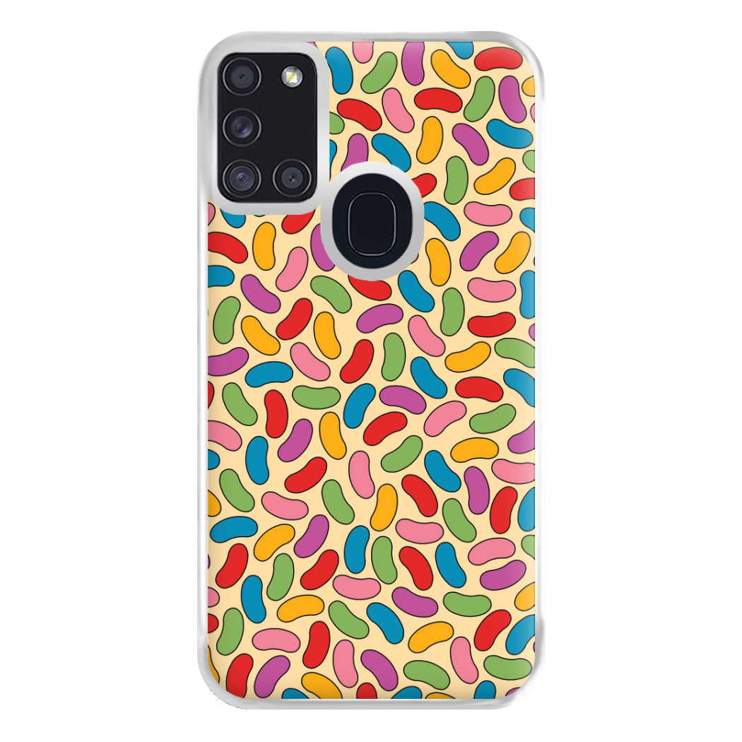 Beans - Sweets Patterns Phone Case for Galaxy A21s