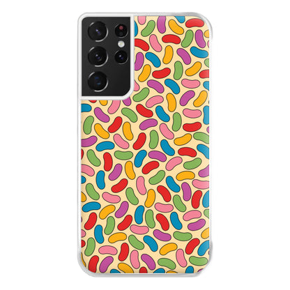 Beans - Sweets Patterns Phone Case for Galaxy S21 Ultra