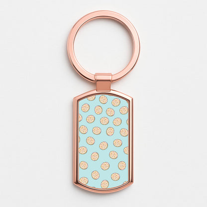 Jazzles - Sweets Patterns Rose Gold Keyring
