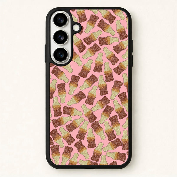 Cola Bottles - Sweets Patterns Phone Case for Galaxy S26