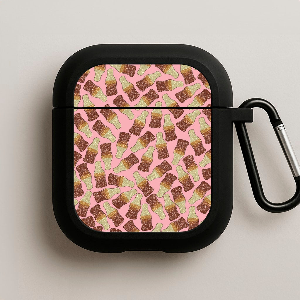 Cola Bottles - Sweets Patterns AirPods Case