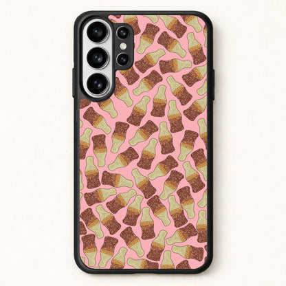Cola Bottles - Sweets Patterns Phone Case for Galaxy S26 Ultra