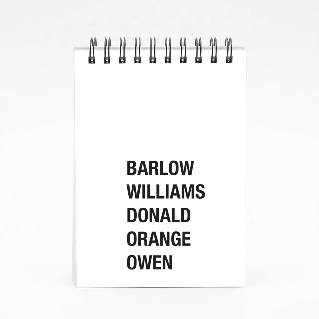A6 Notebook
