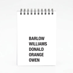 A6 Notebook