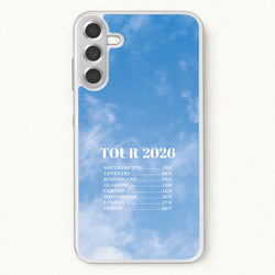 Band Tour 2026 Phone Case for Galaxy A57