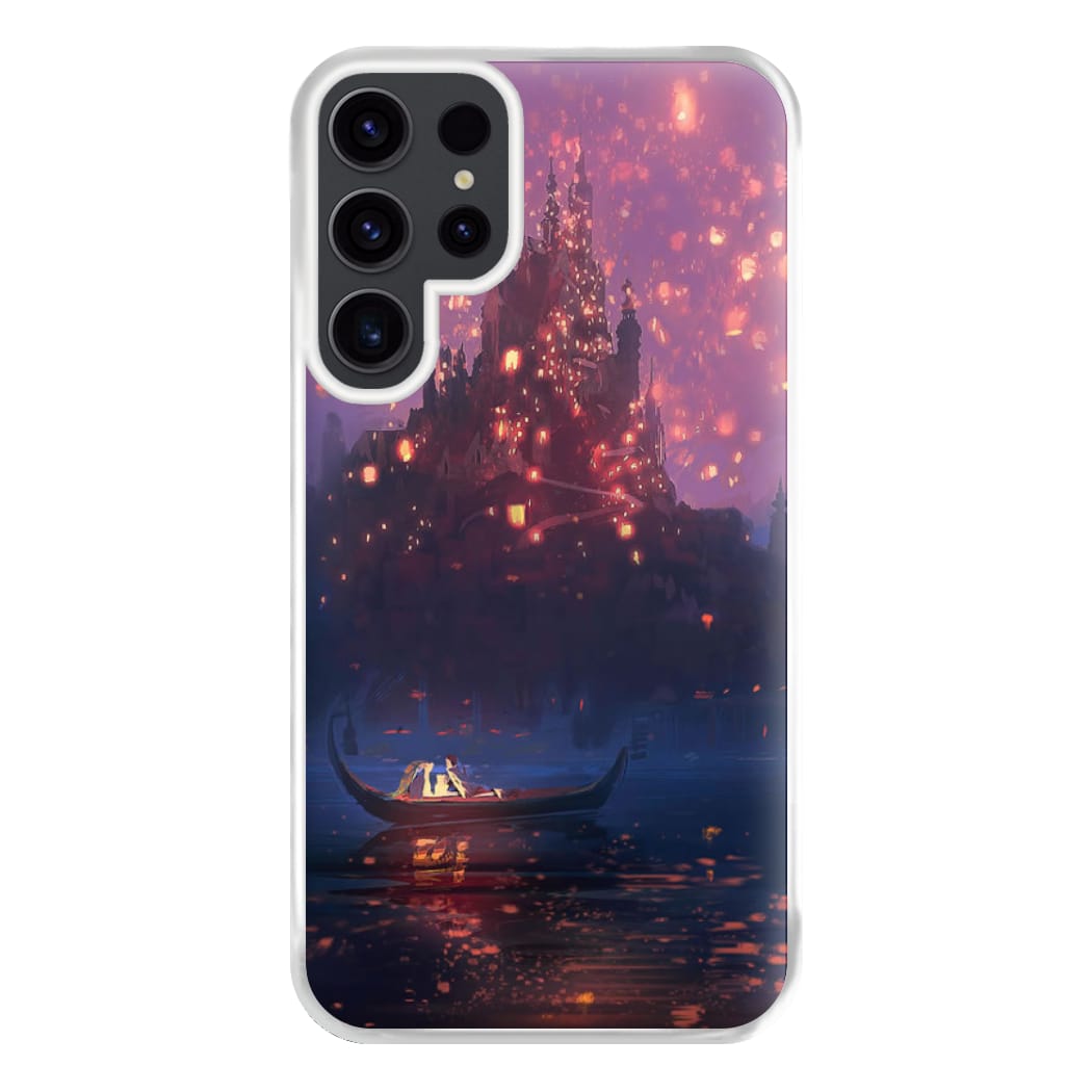 Tangled Chinese Lantern Fairytale Phone Case for Galaxy S23 Ultra