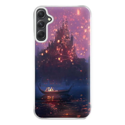 Tangled Chinese Lantern Fairytale Phone Case for Galaxy A54