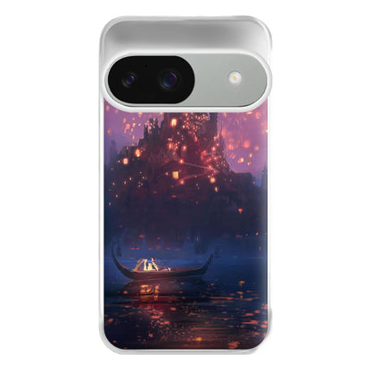 Tangled Chinese Lantern Fairytale Phone Case for Google Pixel 9 / 9 Pro