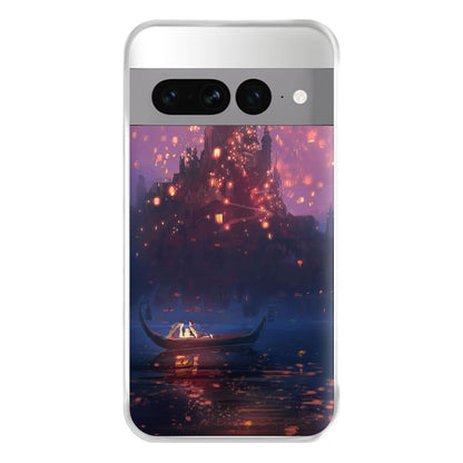 Tangled Chinese Lantern Fairytale Phone Case for Google Pixel 7 Pro