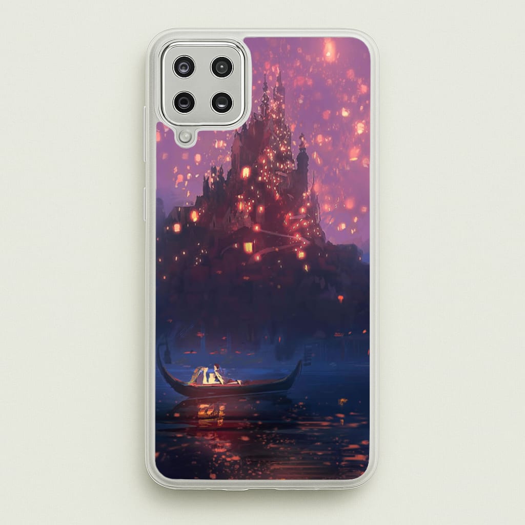Tangled Chinese Lantern Fairytale  - Disney Phone Case for Galaxy A12