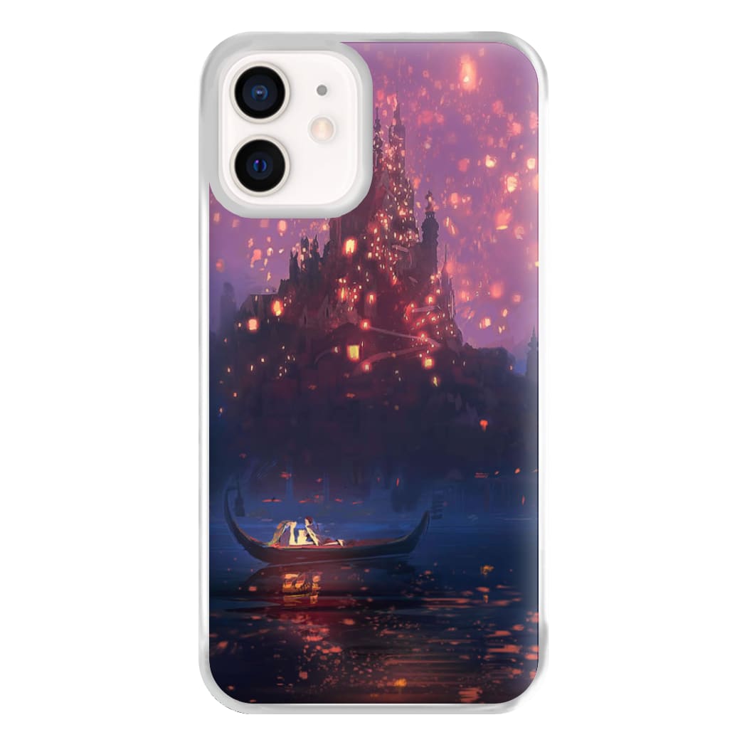 Tangled Chinese Lantern Fairytale Phone Case for iPhone 13 Mini