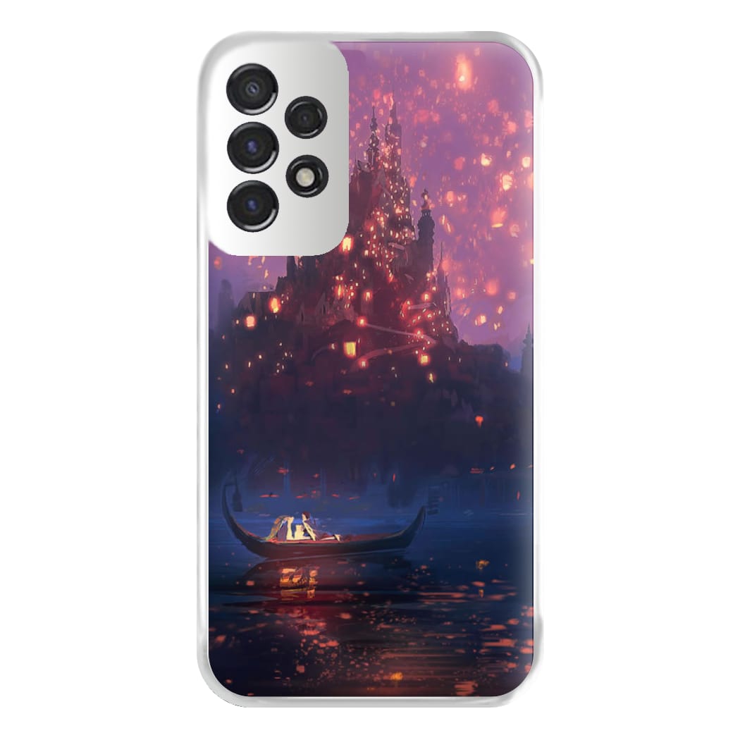 Tangled Chinese Lantern Fairytale Phone Case for Galaxy A53