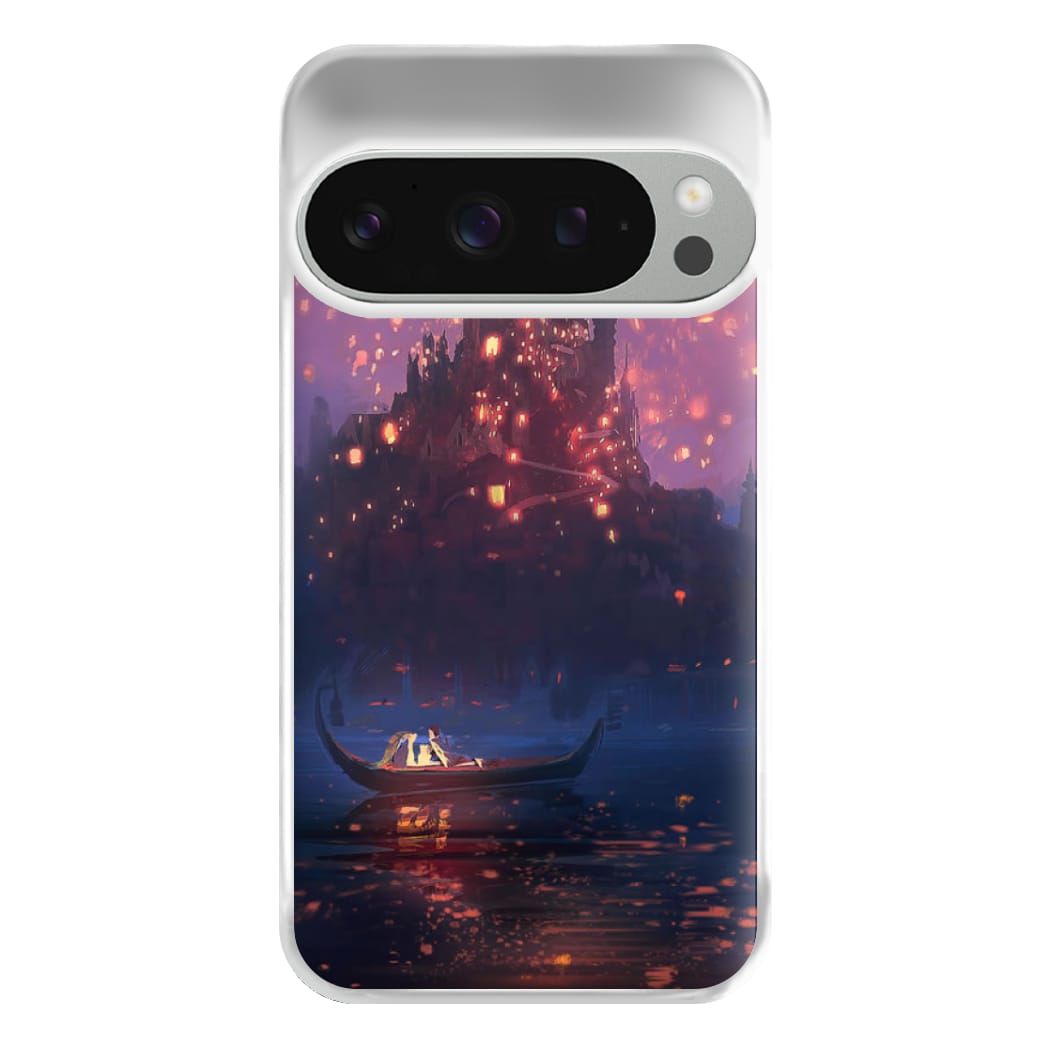 Tangled Chinese Lantern Fairytale Phone Case for Google Pixel 9 Pro XL