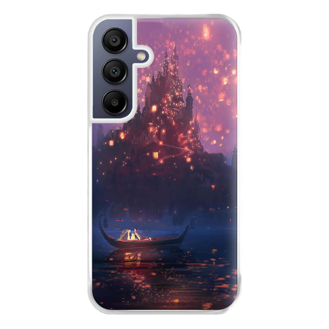 Tangled Chinese Lantern Fairytale Phone Case for Galaxy A16