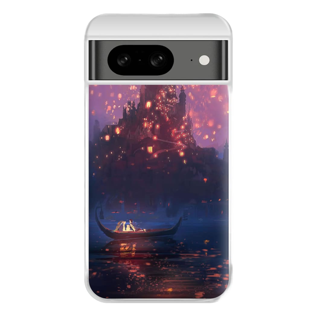 Tangled Chinese Lantern Fairytale Phone Case for Google Pixel 8