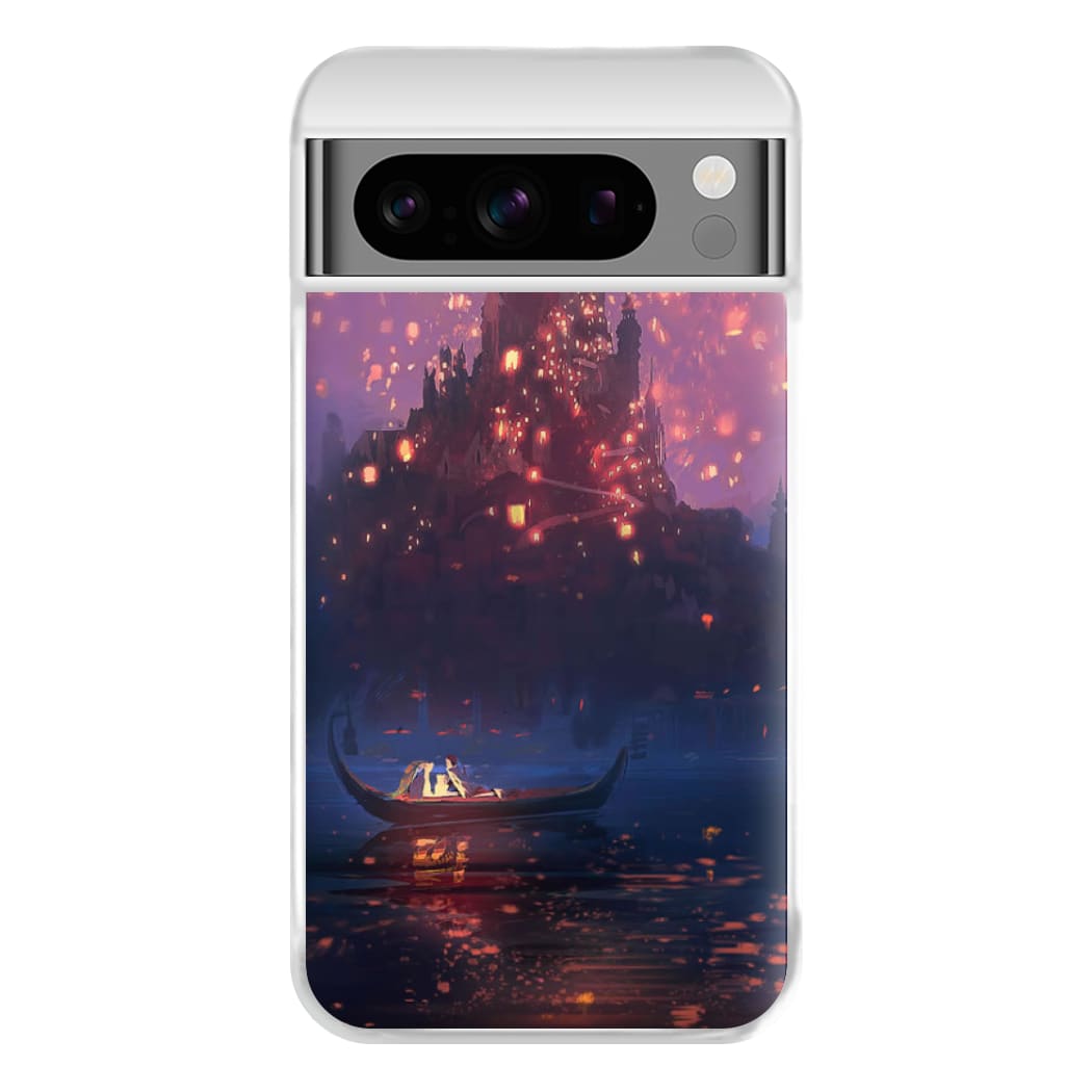 Tangled Chinese Lantern Fairytale Phone Case for Google Pixel 8 Pro