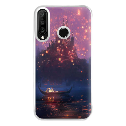 Tangled Chinese Lantern Fairytale Phone Case for Huawei P30 Lite