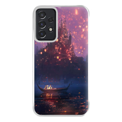 Tangled Chinese Lantern Fairytale Phone Case for Galaxy A52 / A52s