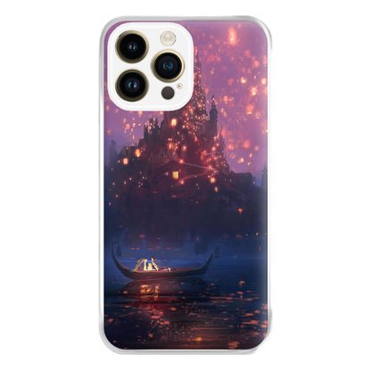 Tangled Chinese Lantern Fairytale Phone Case for iPhone 14 Pro Max