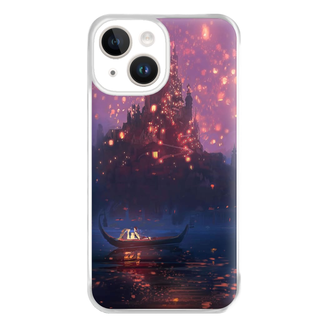 Tangled Chinese Lantern Fairytale Phone Case for iPhone 14