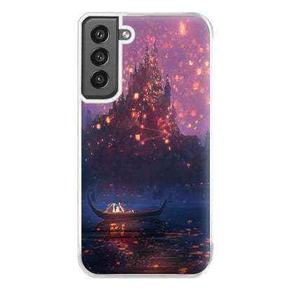 Tangled Chinese Lantern Fairytale Phone Case for Galaxy S21FE