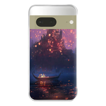 Tangled Chinese Lantern Fairytale Phone Case for Google Pixel 7a