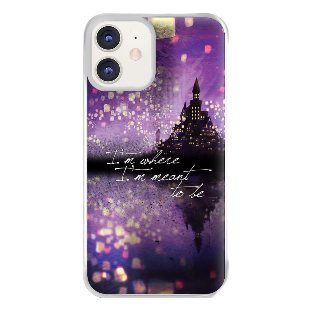 I'm Where I'm Meant To Be Tangled Phone Case for iPhone 11