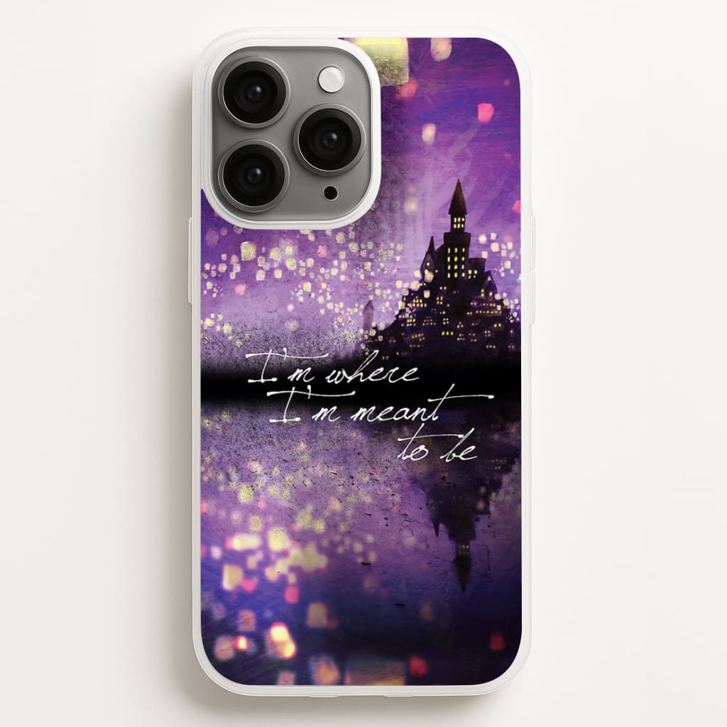 I'm Where I'm Meant To Be Tangled  - Disney Phone Case for iPhone 16 Pro Max