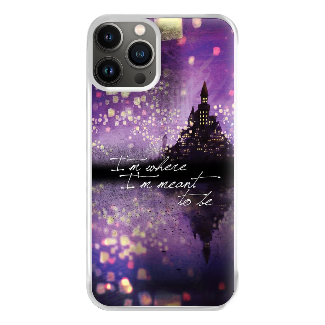 I'm Where I'm Meant To Be Tangled Phone Case for iPhone 11 Pro Max