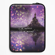 I'm Where I'm Meant To Be Tangled Laptop Sleeve 1