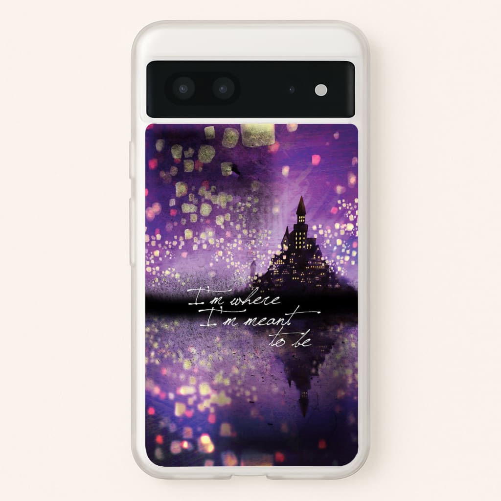 I'm Where I'm Meant To Be Tangled  - Disney Phone Case for Google Pixel 7