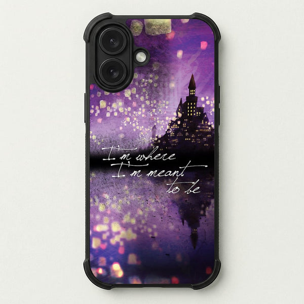 I'm Where I'm Meant To Be Tangled Phone Case — Bumper case