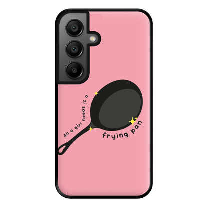 All A Girl Needs Is A Frying Pan Phone Case for Google Pixel 8