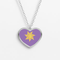 Corona's Crest Heart Necklace