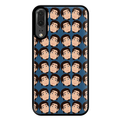 Flynn Pattern Phone Case for Huawei P20